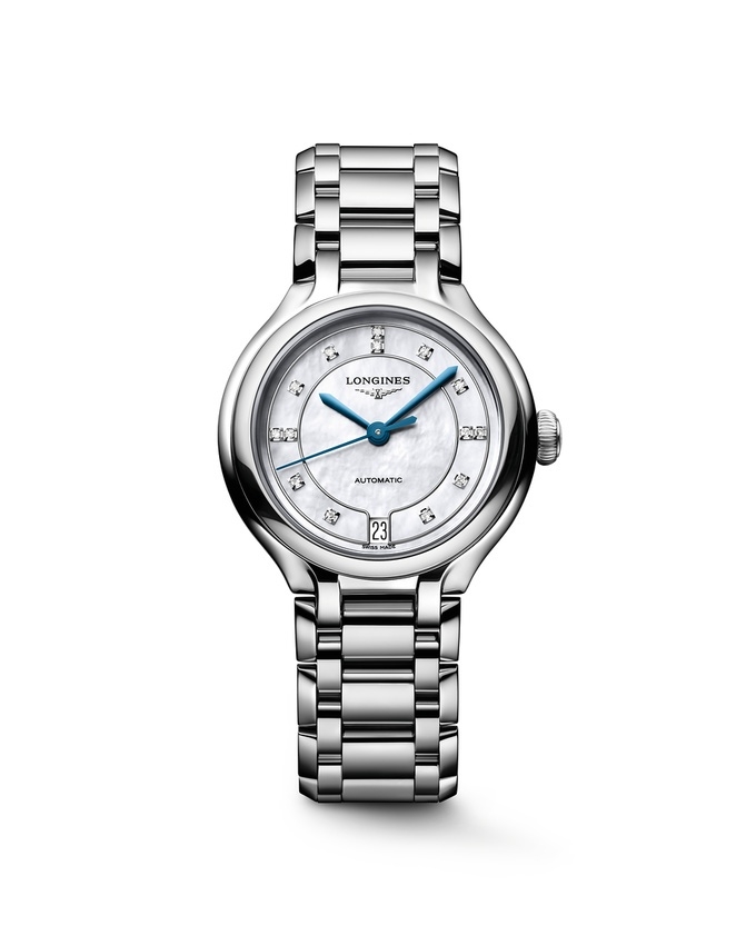Longines PrimaLuna 34 Automatic Stainless Steel / MOP / Bracelet