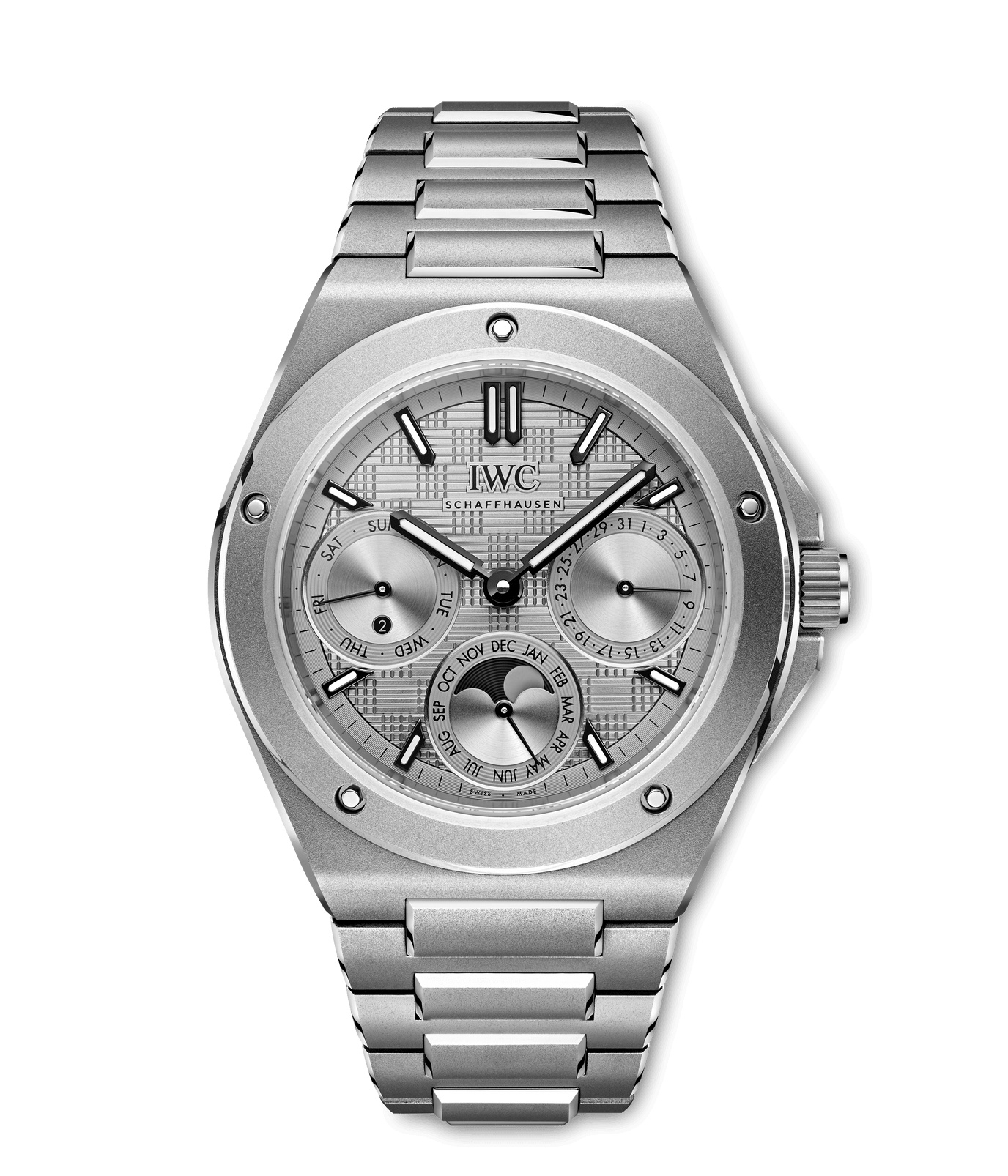 IWC Ingenieur Perpetual Calendar Titanium / Grey
