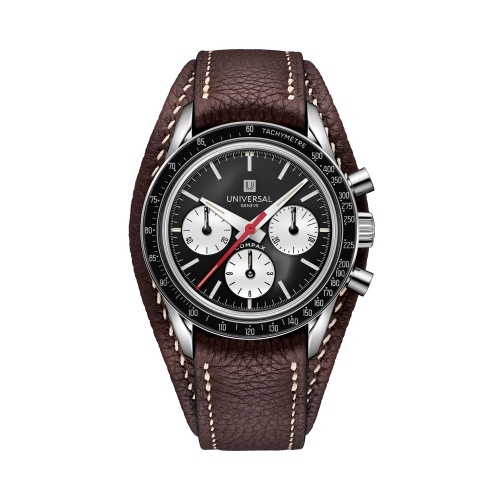 Universal Geneve Universal Genève Tribute to Compax White Gold / Black