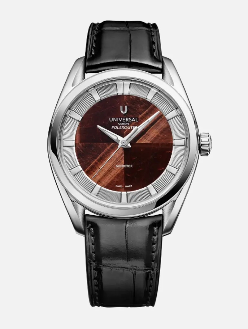 Universal Geneve Polerouter Hardstone Stainless Steel / Bull's Eye