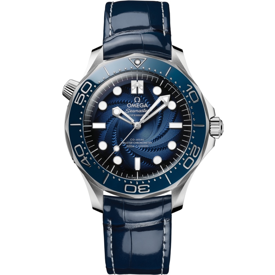 Omega Seamaster Diver 300M Master Co-Axial 42 Platinum-Gold / James Bond / Box-Set