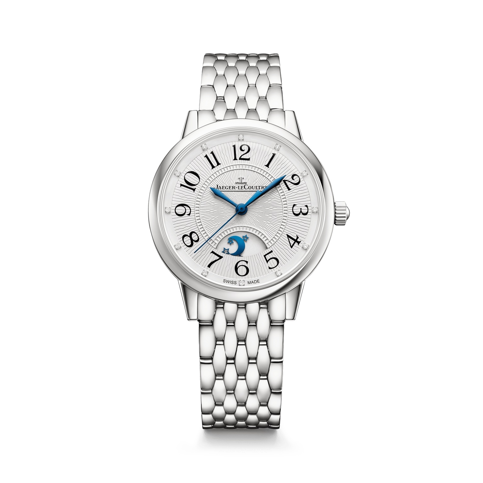 Jaeger-LeCoultre Rendez-Vous Night & Day Medium Stainless Steel / Silver / Bracelet