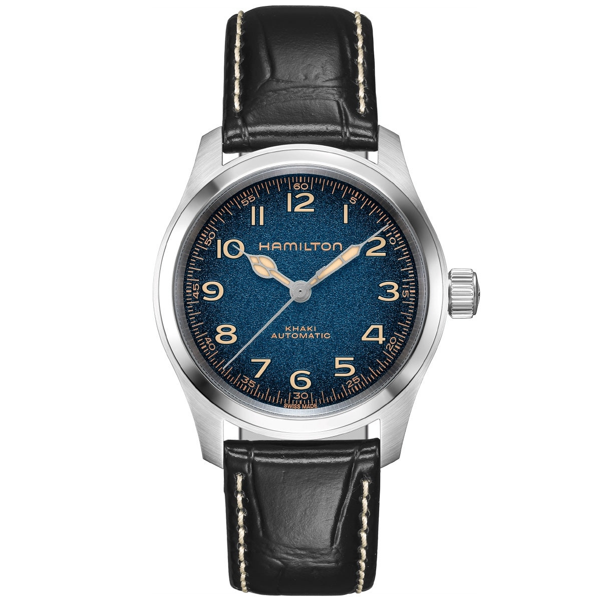 Hamilton Khaki Field Murph 38 Stainless Steel / Blue Gradient