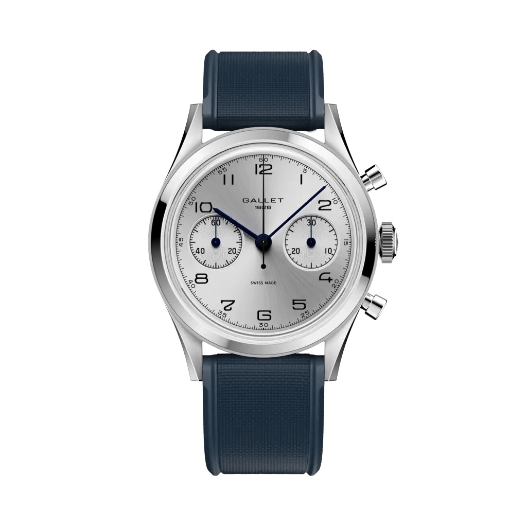 Gallet Tribute to Silverlight / Blue Rubber