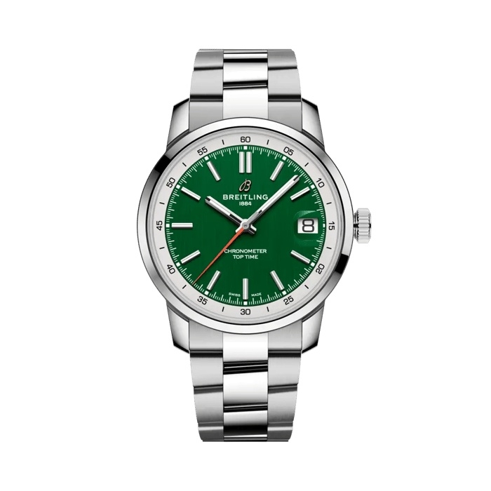 Breitling Top Time B31 Stainless Steel / Green / Bracelet