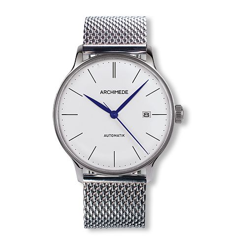 Archimede 1950-1 Stainless Steel Silver Mesh