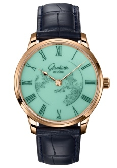 Glashütte Original Senator Meissen Red Gold / Celadon Green Mystic Maison