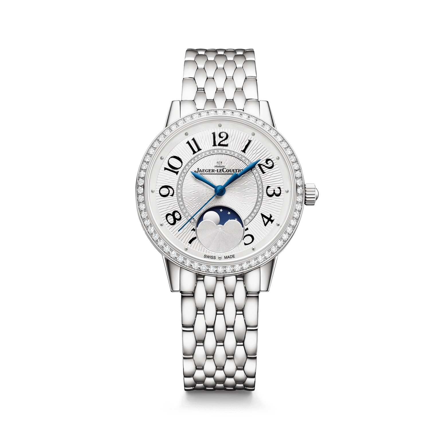 Jaeger-LeCoultre Rendez-Vous Moon Medium Stainless Steel - Diamond / Bracelet