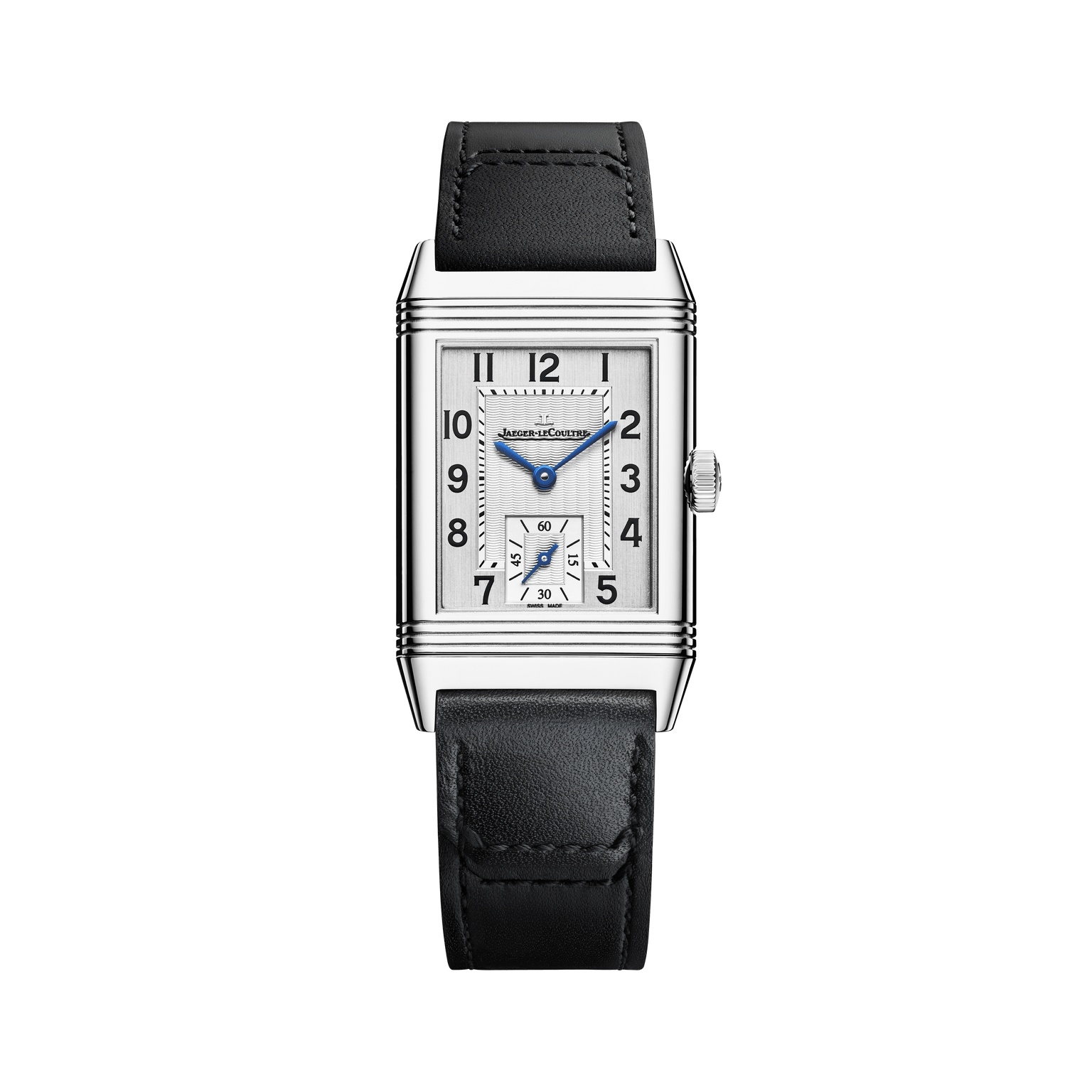 Jaeger-LeCoultre Reverso Classic Monoface Small Seconds Stainless Steel / Silver / Fagliano