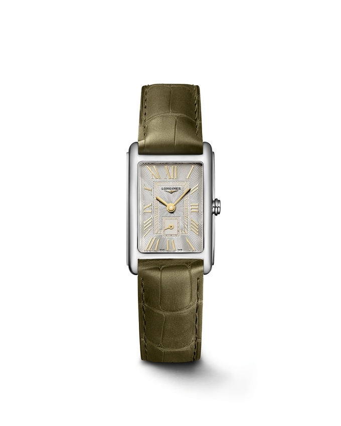 Longines DolceVita 20.8 Quartz Stainless Steel / Ivory Gilt - Roman