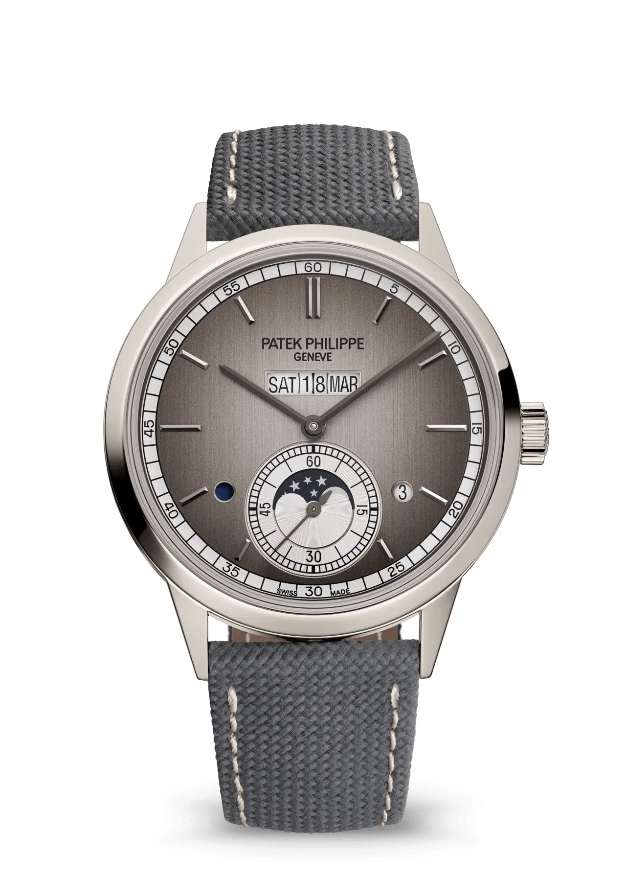 Patek Philippe Perpetual Calender 5236 Platinum / Grey
