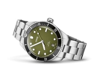 Oris Divers Sixty-Five 39 Stainless Steel / Green