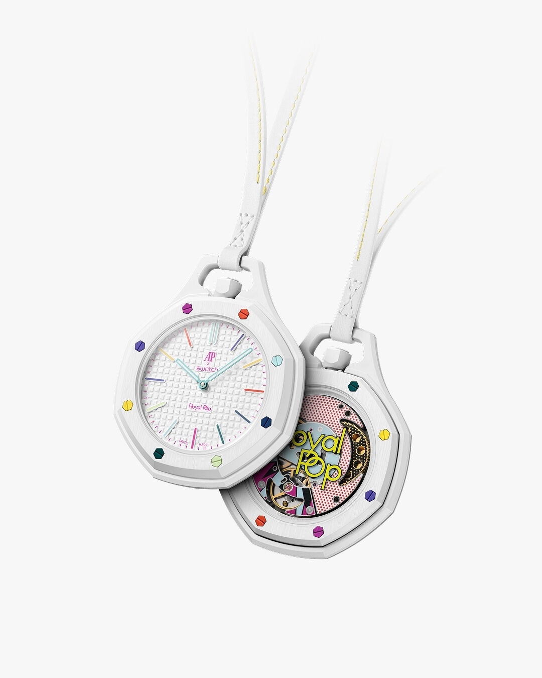 Swatch Audemars Piguet × Swatch Royal Pop Huit Blanc