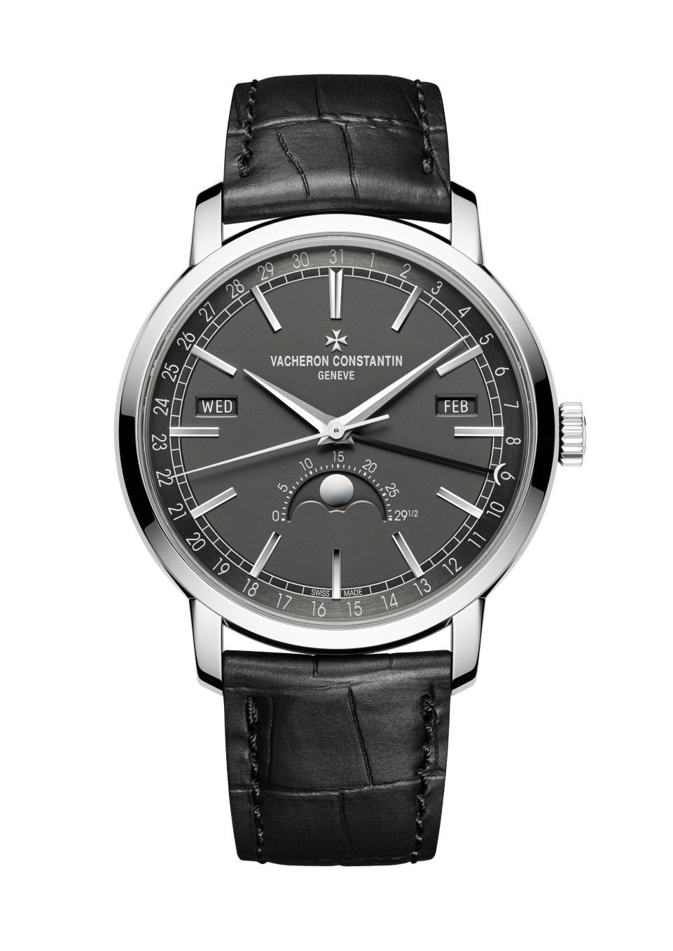 Vacheron Constantin Traditionnelle Complete Calendar White Gold / Grey