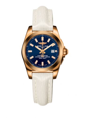 Breitling Galactic 29 Rose Gold Horizon Blue Sahara