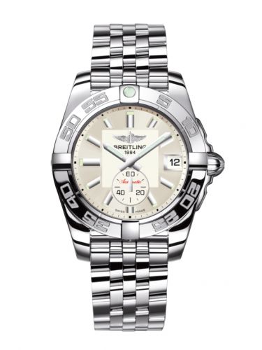 Breitling Galactic 36 Automatic Stainless Steel Stratus Silver Bracelet