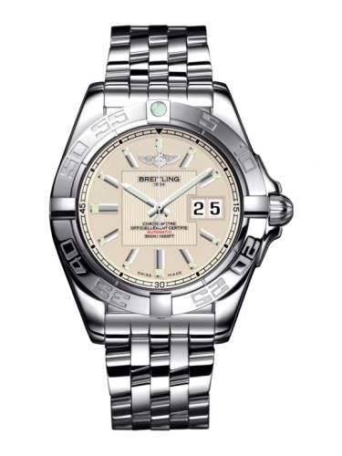 Breitling Galactic 41 Stainless Steel Sierra Silver Bracelet