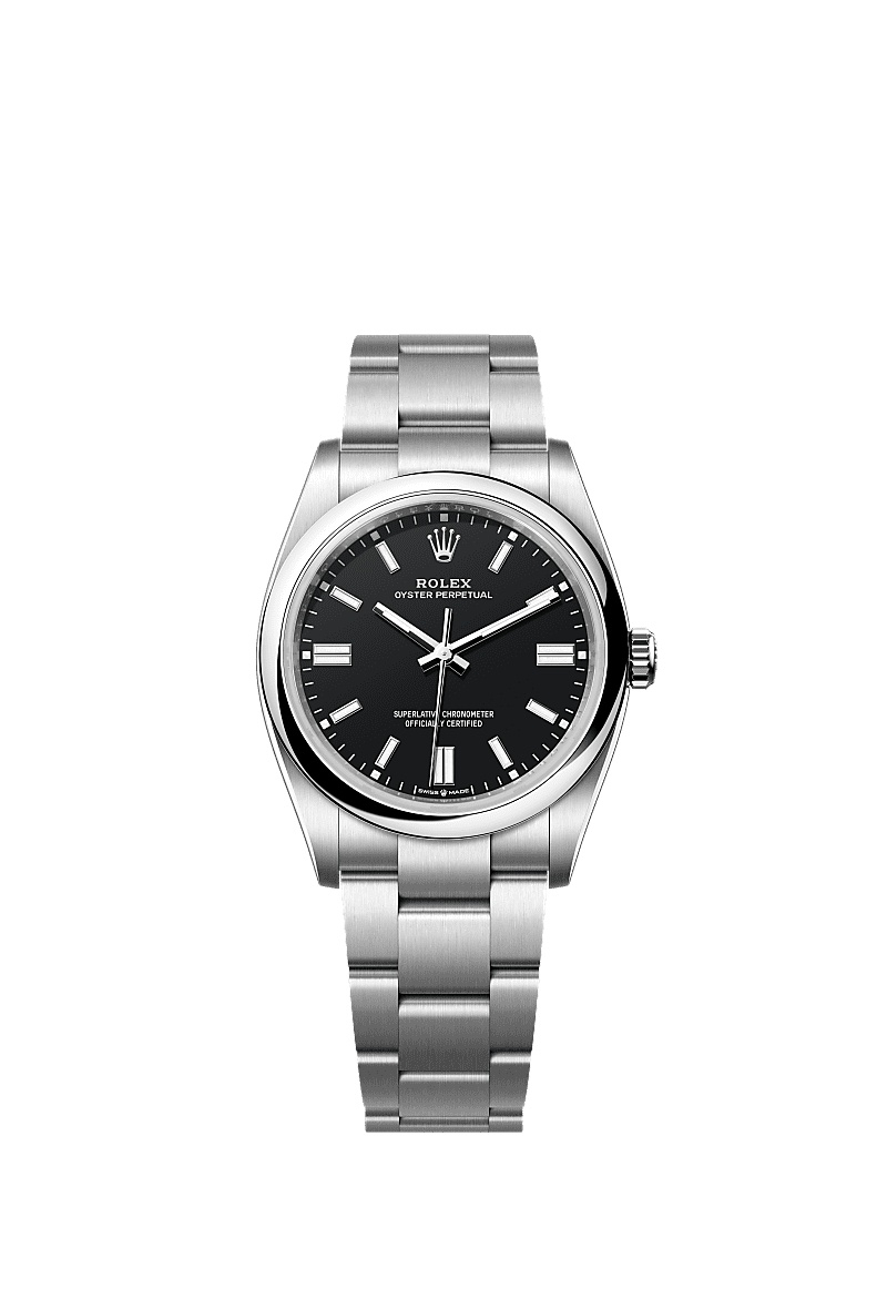 Rolex Oyster Perpetual 36 Stainless Steel / Black