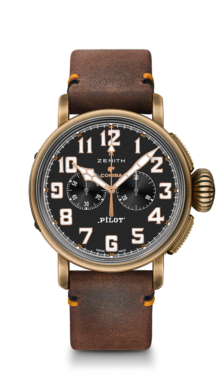 Zenith Pilot Type 20 Cohiba Edition Chronograph Bronze / Black