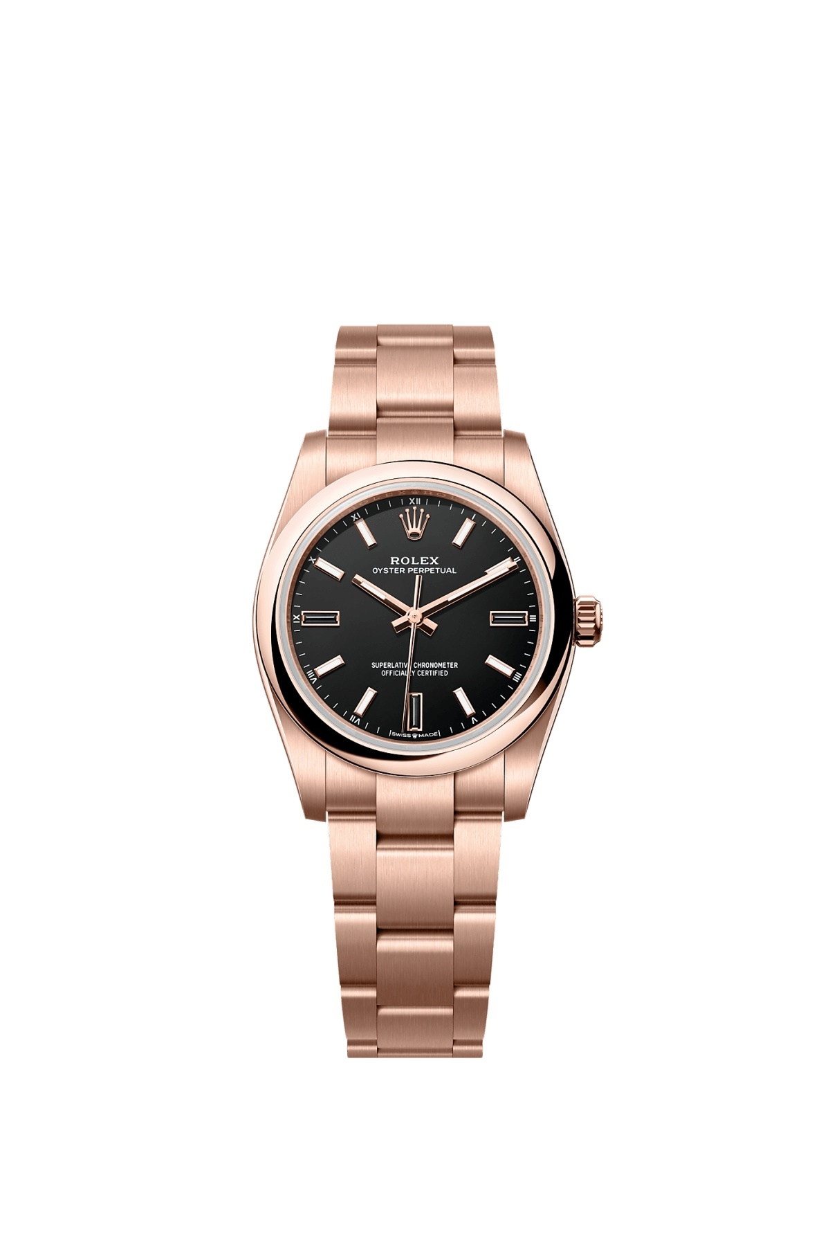 Rolex Oyster Perpetual 34 Everose / Black