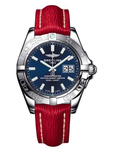 Breitling Galactic 41 Stainless Steel Horizon Blue Sahara