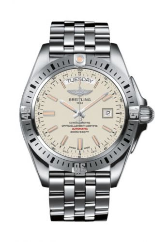 Breitling Galactic 44 Silver