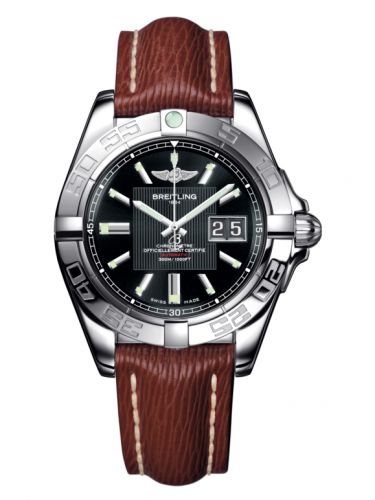 Breitling Galactic 41 Stainless Steel Trophy Black Sahara