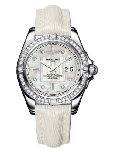 Breitling Galactic 41 Stainless Steel Diamond Pearl Diamond Sahara