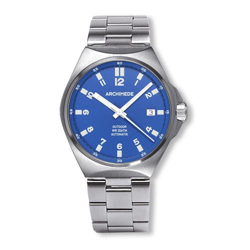 Archimede OutDoor 39 Protect Stainless Steel Blue Bracelet