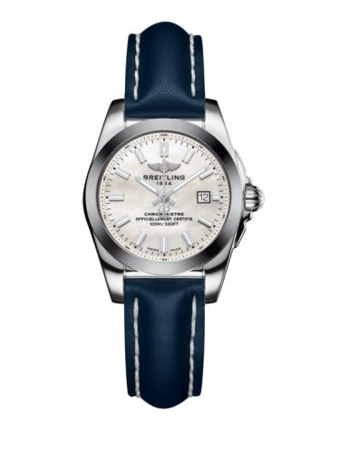 Breitling Galactic 29 Stainless Steel Pearl Calf