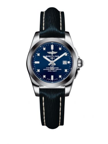 Breitling Galactic 29 Stainless Steel Horizon Blue Diamond Sahara