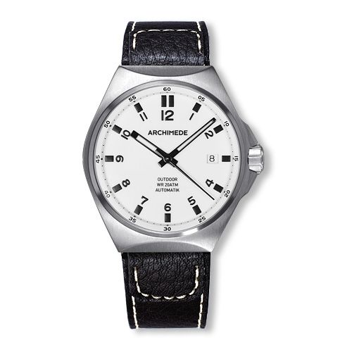 Archimede OutDoor 39 Protect Stainless Steel Lume Leather