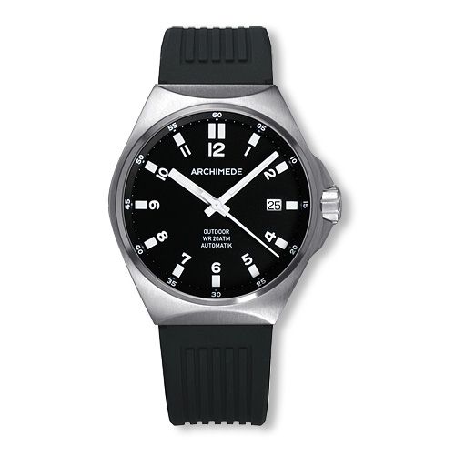 Archimede OutDoor 39 Protect Stainless Steel Black Rubber