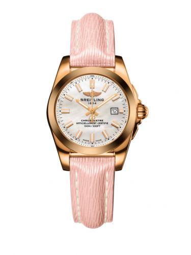 Breitling Galactic 29 Rose Gold Pearl Sahara