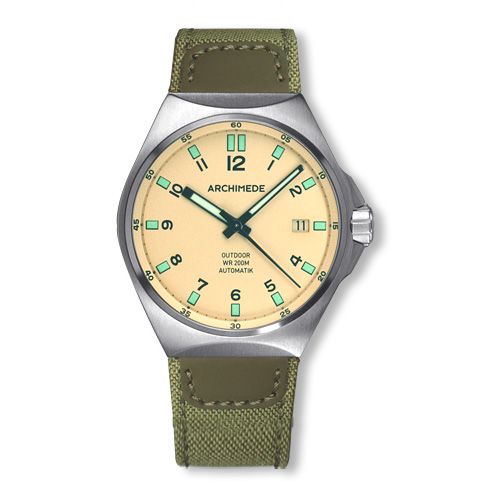 Archimede OutDoor 39 Protect Stainless Steel Cream Canvas