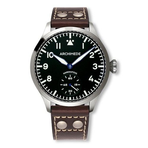 Archimede Pilot 45 KS Stainless Steel Black