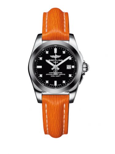 Breitling Galactic 29 Stainless Steel Trophy Black Diamond Sahara