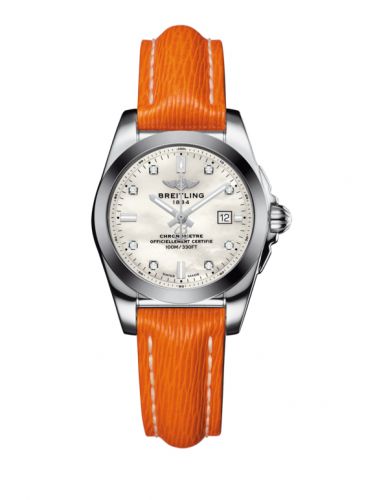 Breitling Galactic 29 Stainless Steel Pearl Diamond Sahara