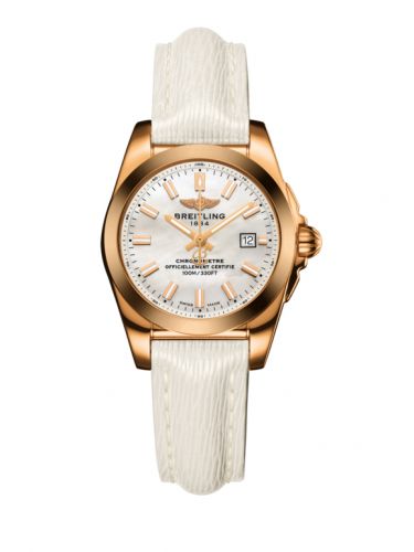Breitling Galactic 29 Rose Gold Pearl Sahara