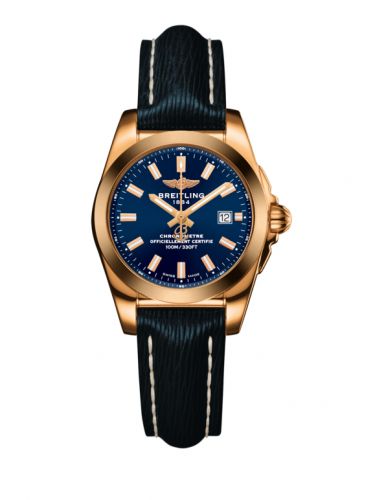 Breitling Galactic 29 Rose Gold Horizon Blue Sahara