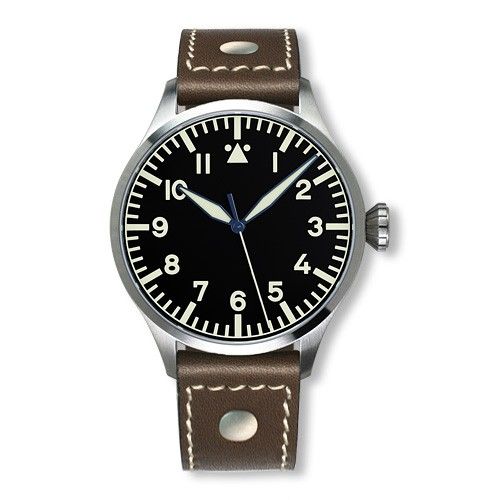 Archimede Pilot 42 H Stainless Steel Black