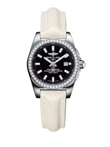 Breitling Galactic 29 Stainless Steel Diamond Trophy Black Sahara
