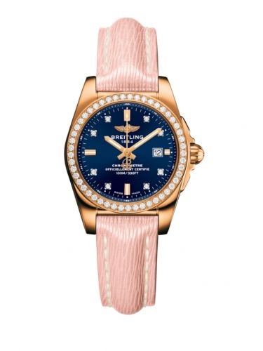 Breitling Galactic 29 Rose Gold Diamond Horizon Blue Diamond Sahara