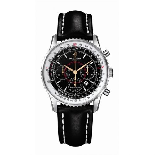 Breitling Montbillant Black Calf