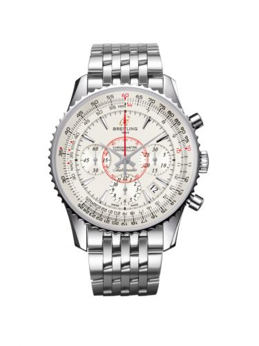 Breitling Montbrillant 01 Stainless Steel Mercury Silver Bracelet