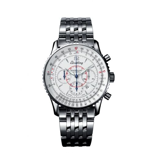 Breitling Montbillant 38 Stainless Steel White Japan Special Edition