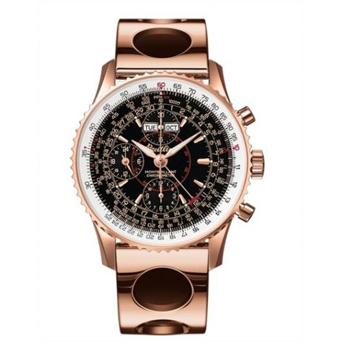 Breitling Montbillant Red Gold Black Racer