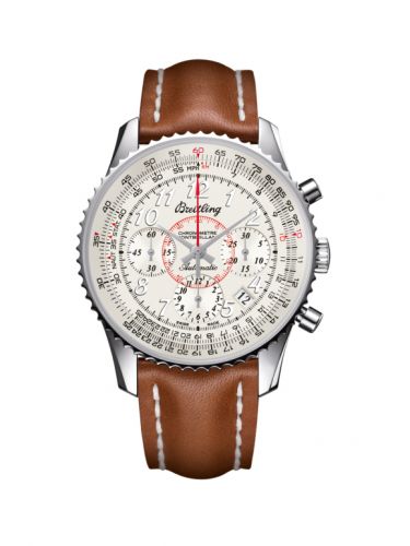 Breitling Montbrillant 01 Stainless Steel Mercury Silver Calf