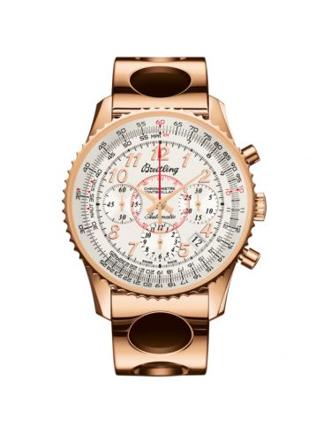 Breitling Montbrillant 01 Red Gold Mercury Silver Air Racer