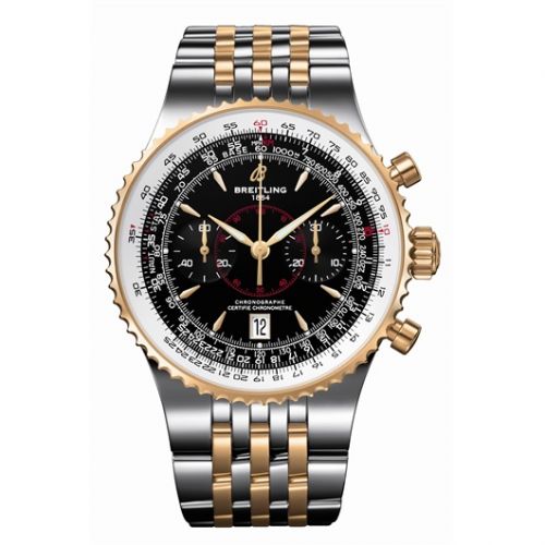 Breitling Montbrillant Legende Two Tone Black